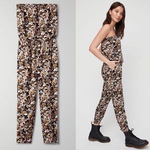 Aritzia Sunday Best Tabata Floral Jumpsuit L